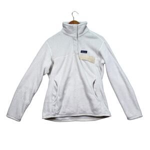 Patagonia Women's Retool Snap Pullover Fleece PolarTec Fall Winter Jacket Top L